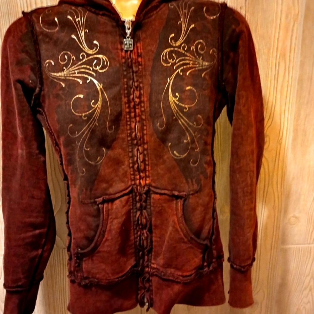 Sinful zip up hoodie